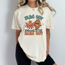 XXL Ivory Falls Out Balls Out Football Comfort Colors Tee, Fall Football Season Print Tee, Thanksgiving Football Game Shirt