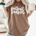  Game Day Football Season Comfort Colors Tee, Football Sport Printed Tee, Fall Season Shirt 