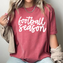  Game Day Football Season Comfort Colors Tee, Football Sport Printed Tee, Fall Season Shirt 