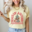  Rockin' Around The Christmas Tee Comfort Colors Tee, Holiday Shirt