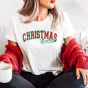 XXL White Christmas Season Graphic Tee, Holiday Shirt