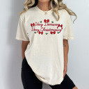 XXL Ivory Very Demure Very Christmassy Comfort Colors, Trendy Christmas Shirt 