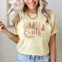 XXL Butter Merry Christ-mas Comfort Colors Tee, Jesus Christ Shirt 