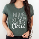  New Year Crew Graphic Tee, 2025 New Year Eve Party Shirt