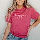  Demure Dainty Bow Graphic Tee, Very Demure Girly Shirt