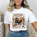  Please Be Patient With Me I'm From The 1900s Comfort Colors Tee, Western Old Times Shirt