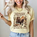 XXL Butter Please Be Patient With Me I'm From The 1900s Comfort Colors Tee, Western Old Times Shirt