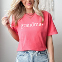 Small Watermelon Grandma Mom Heart Comfort Colors Tee, Mother's Day Shirt, Abuela, Auntie, Gigi, Grammy, Grandma, Mama, Mimi, Mom, Mommy, Nana, Nany, Oma, Wifey