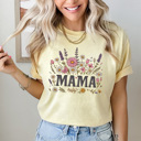 XXL Butter Mama Flower Garden Comfort Colors Tee, Floral Mom Shirt, Spring Garden Tee