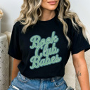 XXL Black Book Club Babes Comfort Colors Tee, Reading Books Printed Tee, Book Tok Shirt 