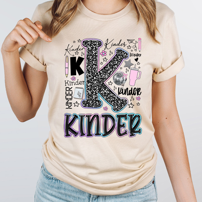 Composition Notebook Grade Teacher Graphic Tee, Back To School Teach Printed Tee, Grade School Shirt