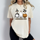 XXL Ivory Halloween Costume Geese Comfort Colors Tee, Spooky Goose Printed Tee, Halloween Funny Tee 