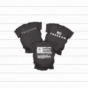 Small Pepper Freedom Comfort Colors Tees, Free Speech Graphic Tee, God Family Country Printed Tee 