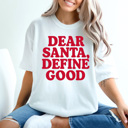  Funny Christmas Holiday Comfort Colors Tee, Family Graphic Tees, Santa Shirts 