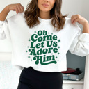  Holly Night Fleece Sweatshirts, Jesus Christmas Graphic Pullover, Christ Birth 