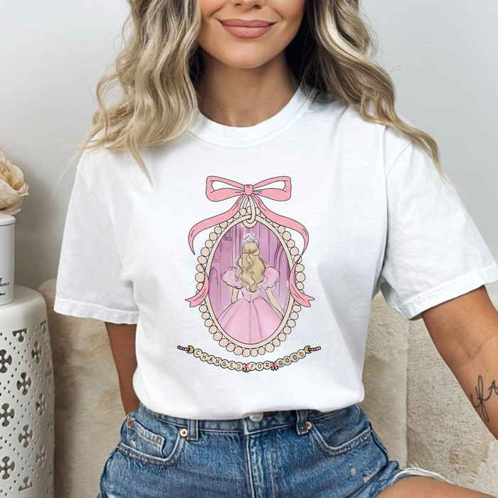 Change For The Good Comfort Colors, Green Witch, Pink Witch, Trendy Printed Tee, Pink And Green Graphic Tee