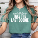  Most Likely To Christmas Comfort Colors Tee, Funny Holiday Tee, Christmas Day Matching Shirts