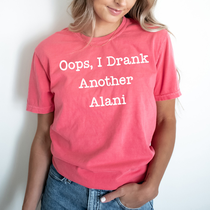 Oops, I Drank Another Soda Comfort Colors Tee, Favorite Soda Graphic Tee, Funny Tee