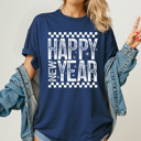  Happy New Year Comfort Colors Tee, New Year Crew Shirt, Hello 2026 Graphic Tee