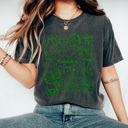  Patrick's Day Collage Comfort Colors Tee, Lucky Shamrock Graphic Tee, St Patty's Day Shirt  