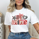  Valentine Vibes Y2K Collage Comfort Colors Tee, You Are So Loved Graphic Tee, Be Mine Shirt 