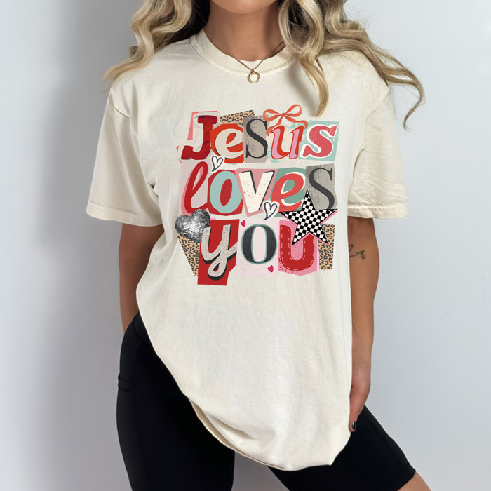 Valentine Vibes Y2K Collage Comfort Colors Tee, You Are So Loved Graphic Tee, Be Mine Shirt 