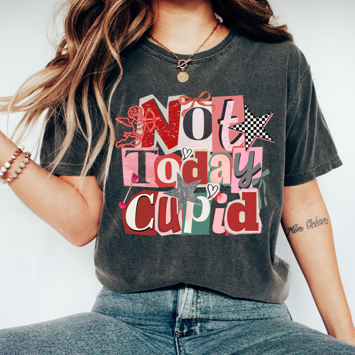 Valentine Vibes Y2K Collage Comfort Colors Tee, You Are So Loved Graphic Tee, Be Mine Shirt 