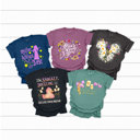 Small Berry The Lost Princess Comfort Colors Tee, Floating Lanterns Shirt, Flower Gleam And Glow Printed Tee