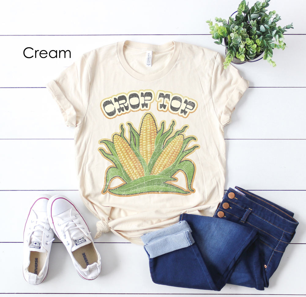 Crop Top Funny Fall Graphic Tee, Comfort Colors, Sarcastic Shirt, Crop Top, Comfortable Shirt