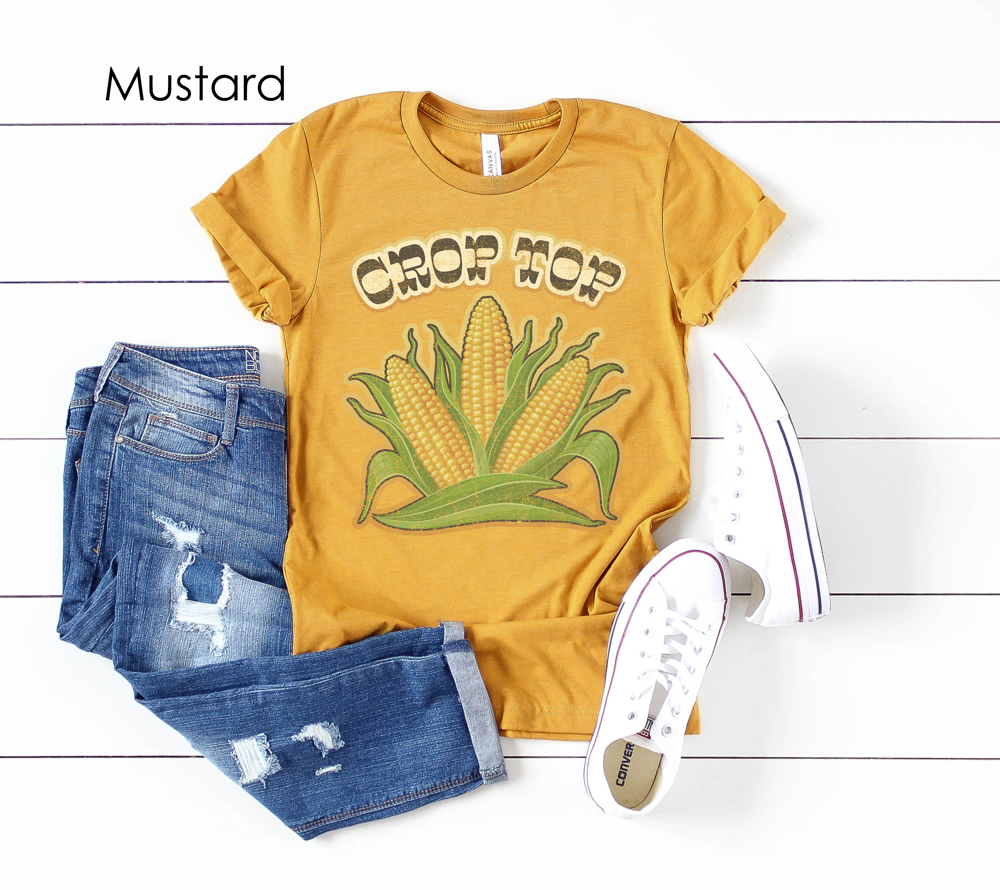 Crop Top Funny Fall Graphic Tee, Comfort Colors, Sarcastic Shirt, Crop Top, Comfortable Shirt