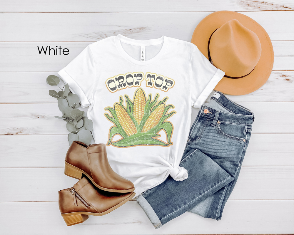 Crop Top Funny Fall Graphic Tee, Comfort Colors, Sarcastic Shirt, Crop Top, Comfortable Shirt