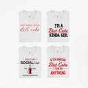 XXL White Diet Coke Favorites Graphic Tee, I Need Diet Coke Printed Shirt, Diet Coke Is My Love Language Tee