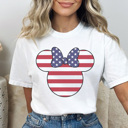  Patriotic Theme Park Graphic Tee, 4th of July Shirt, Fourth of July Tee, Theme Park Shirt, Boy Mouse Shirt, Family Vacation Tee