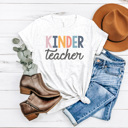  Modern Teacher Graphic Tee, Cute Teacher Shirt, Teacher Grade Shirt, Back to School Shirt, Teacher Appreciation Gift, Hello Teacher Shirt