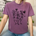 XXL Berry Skeleton Theme Park Graphic Tee, Halloween Graphic Tee, Skeleton Mouse Shirt, Haunted Mansion Tee