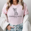  Cinderella & Co Graphic Tee, Princess Shirt, Theme Park Princess, Theme Park Graphic Tee