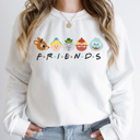  Rudolph and Friends Christmas Sweatshirt, Rudolph Sweatshirt, Christmas Sweatshirt, Christmas Crew Neck, Comfortable, Oversized Christmas