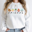 Large White Rudolph and Friends Christmas Sweatshirt, Rudolph Sweatshirt, Christmas Sweatshirt, Christmas Crew Neck, Comfortable, Oversized Christmas