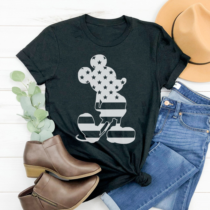 Patriotic Mouse Graphic Tee, 4th of July Shirt, Fourth of July Tee, Theme Park Shirt, Boy Mouse Shirt, Family Vacation Tee