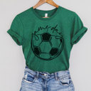 XL Grass Green Game Day Soccer Graphic Tee, Cute Soccer Shirt, Soccer Mom, Bella Shirt