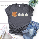  Pacman Pie Funny Thanksgiving Graphic Tee