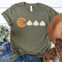  Pacman Pie Funny Thanksgiving Graphic Tee