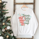 Large White Jesus Fills My Cup Graphic Sweatshirt, Favorite Tumbler Sweatshirt, Stanley Sweatshirt, Christmas Stanley, Cute Christmas Sweatshirt, Trendy Christmas Sweatshirt