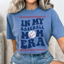  Baseball Mom Era, Baseball Graphic Tee, Cute Baseball Mom, Baseball Team Mom, Baseball Shirt, Gift for Mom, Comfort Colors