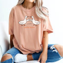 Small Peach Goosebumps Funny Trendy Graphic Tee