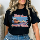 XXL Black Hoochie Coochie Graphic Tee, Summer Graphic Tee, Country Music Tee, Lake Day Shirt