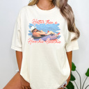 XXL Ivory Hoochie Coochie Graphic Tee, Summer Graphic Tee, Country Music Tee, Lake Day Shirt