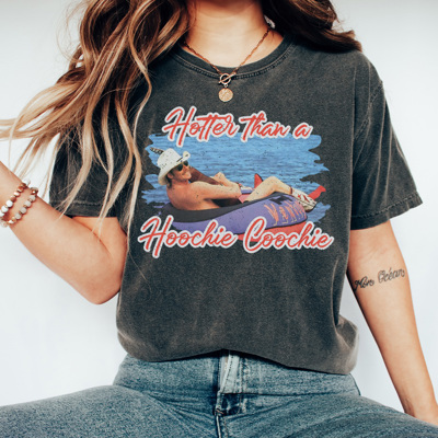 Hoochie Coochie Graphic Tee, Summer Graphic Tee, Country Music Tee, Lake Day Shirt