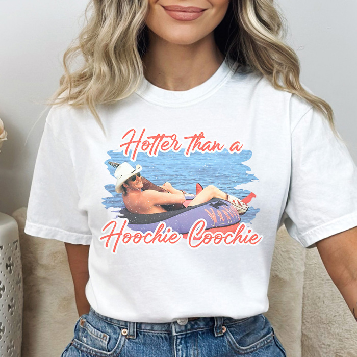Hoochie Coochie Graphic Tee, Summer Graphic Tee, Country Music Tee, Lake Day Shirt