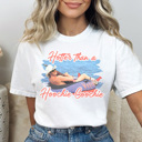 XXL White Hoochie Coochie Graphic Tee, Summer Graphic Tee, Country Music Tee, Lake Day Shirt